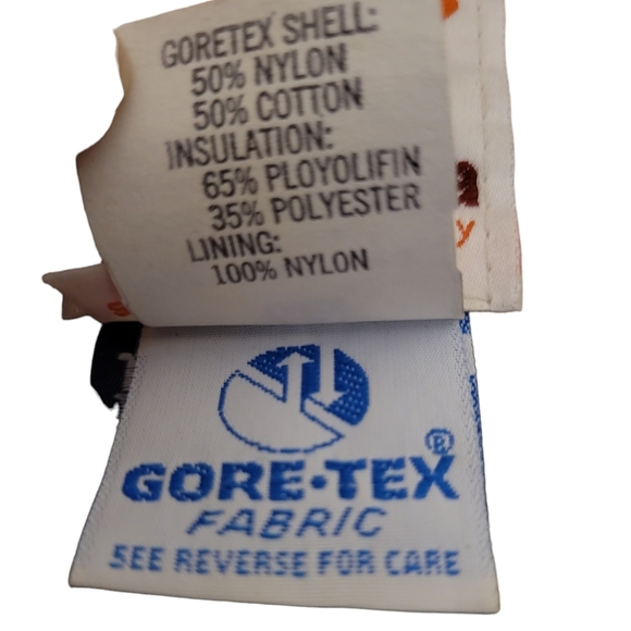 Columbia Goretex Men's Snow Duck Camo Overall Bib Pants Size Large Vintage - Picture 8 of 13